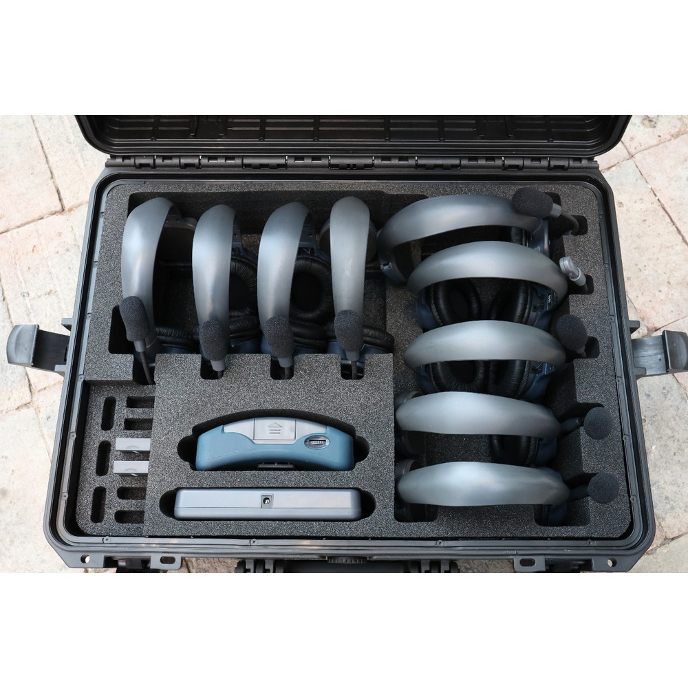 Eartec IP67 Hard Case with Foam Insert